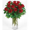 CLASSIC LONG STEM RED ROSES : Traditional