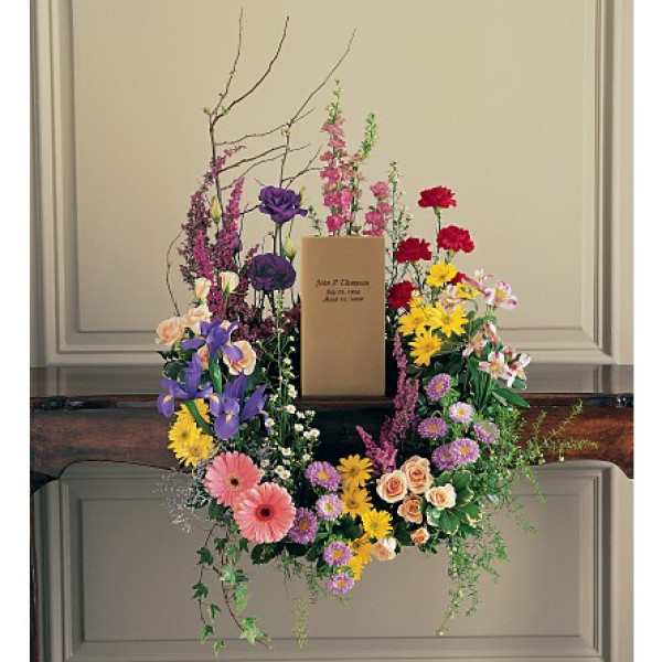 Cremation Urn Wreath
