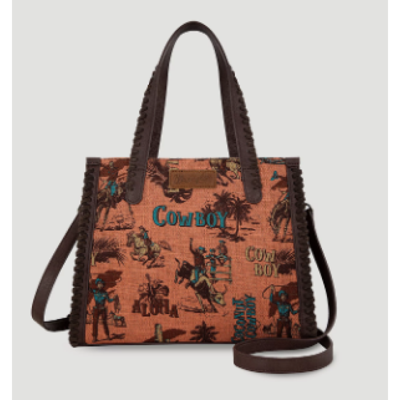 Aloha Cowboy Tote by Wrangler  - Same Day Delivery