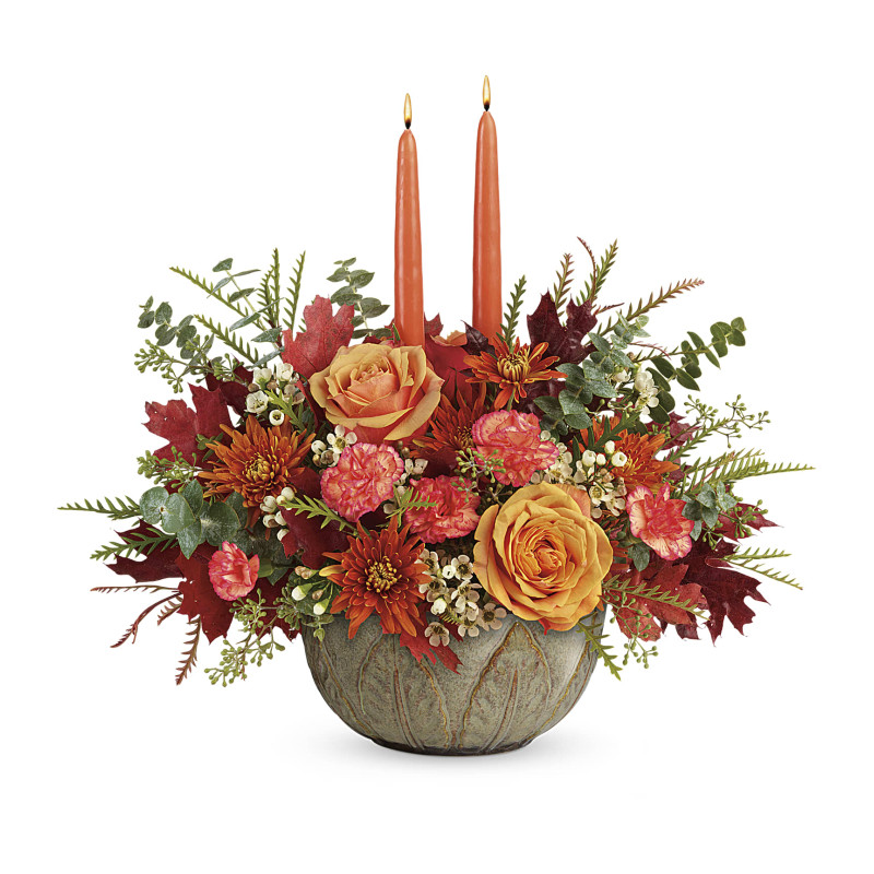 Mayfields Artisanal Autumn Centerpiece - Same Day Delivery