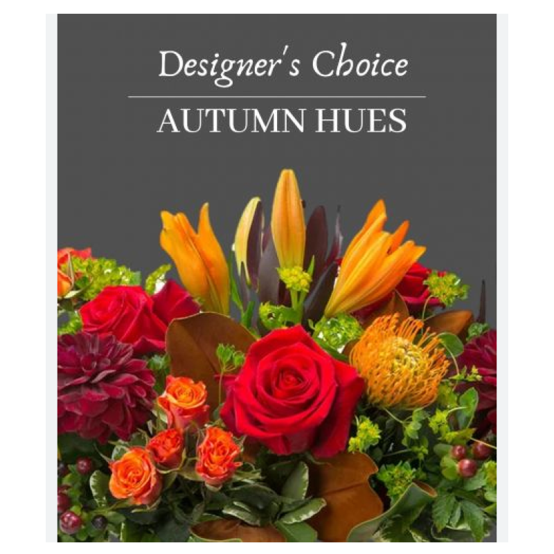 Designers Choice Autumn Hues  - Same Day Delivery
