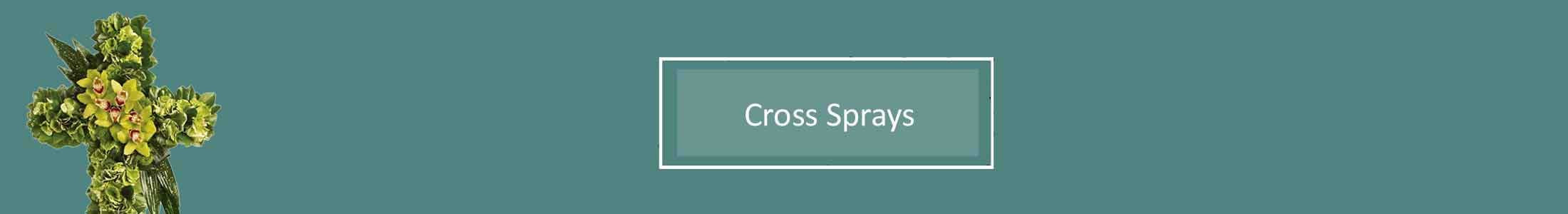 Standing Cross Sprays, Funeral Sprays