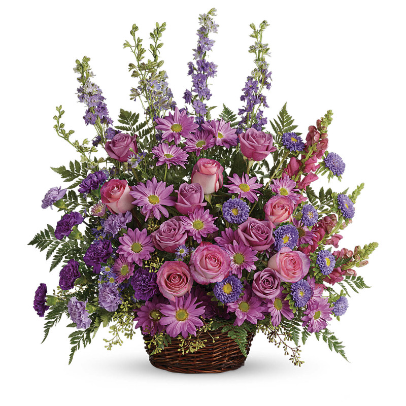 Gracious Lavender Basket - Same Day Delivery