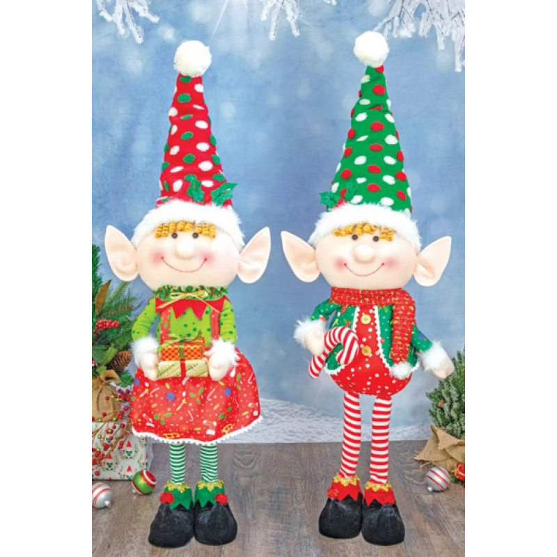 Eddie And Eva Elf Standers by Hanna
