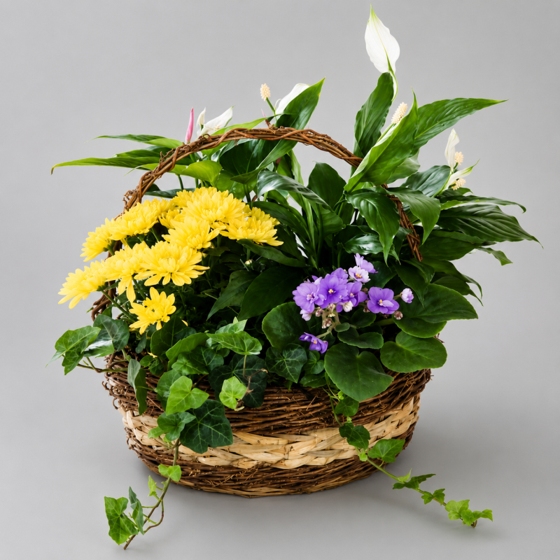 European Garden Basket - Same Day Delivery