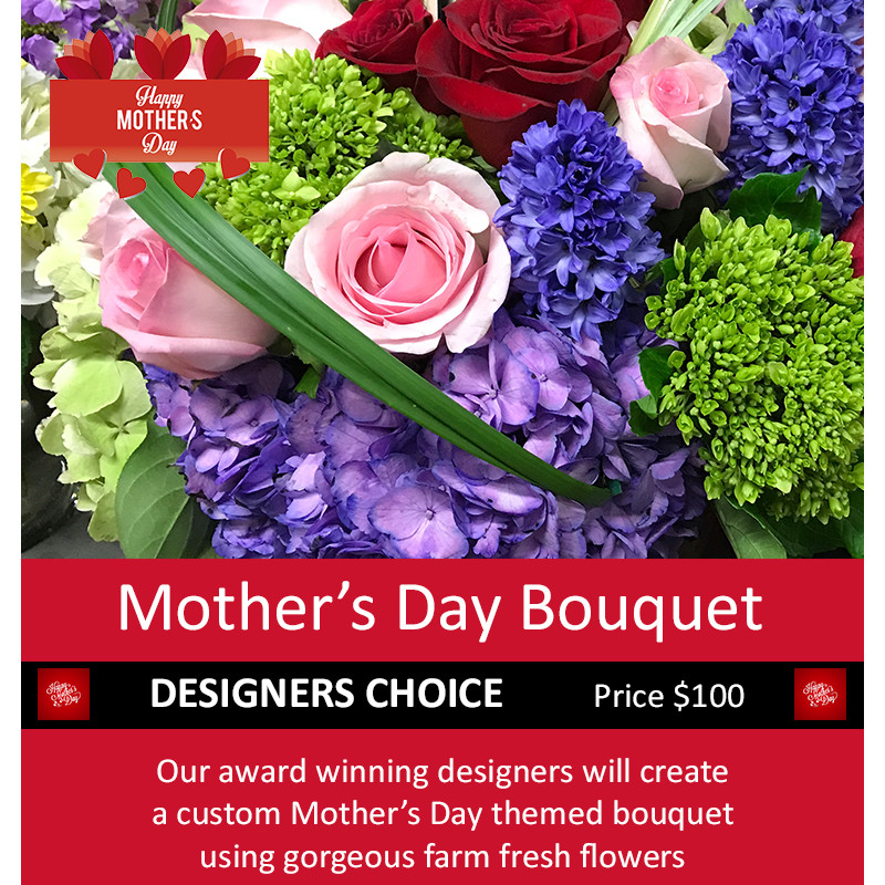 Designers Choice Mothers Day Bouquet 100 - Same Day Delivery