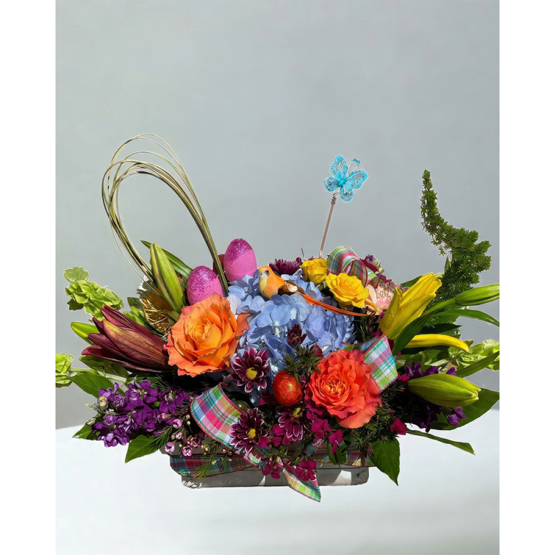 Patsy Easter Centerpiece - Same Day Delivery