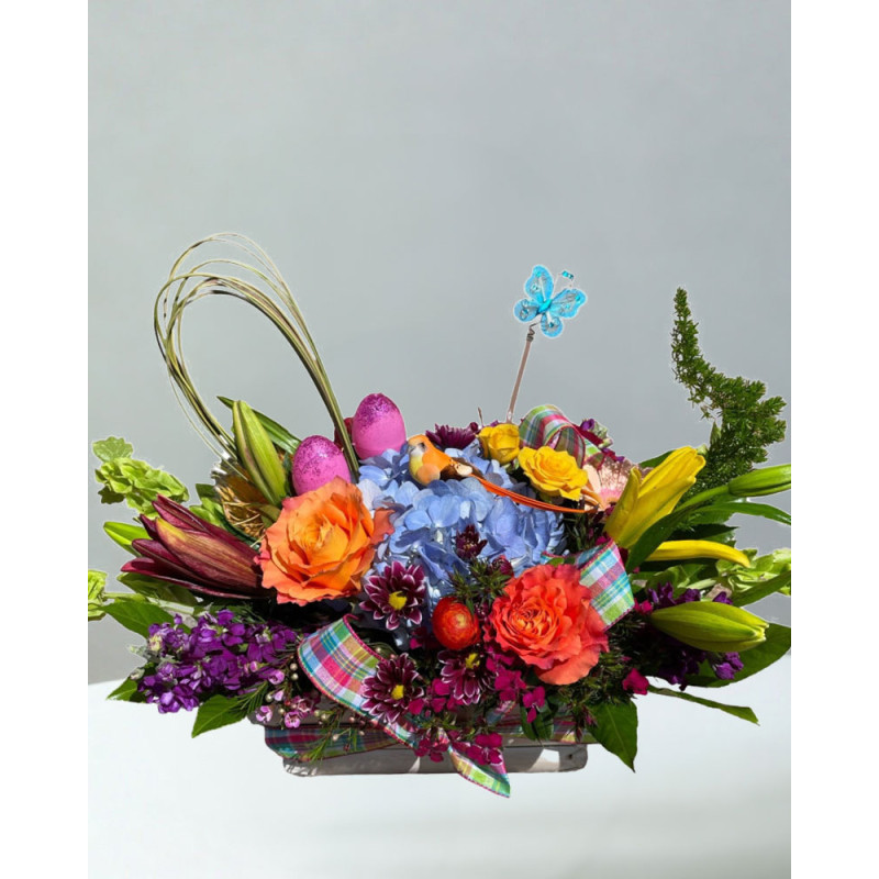 Patsy Easter Centerpiece - Same Day Delivery