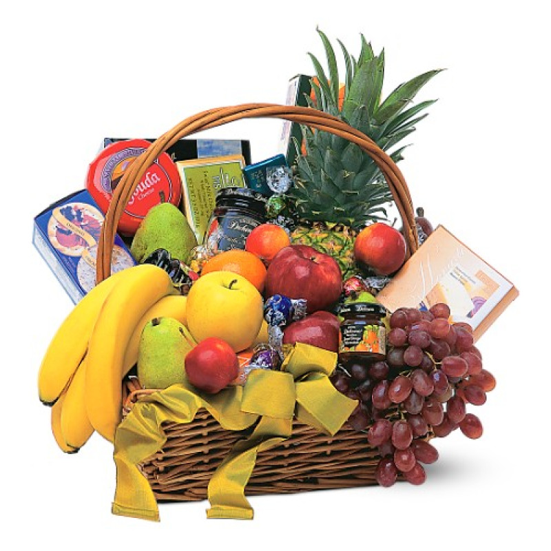 Fruit and Gourmet Basket  - Same Day Delivery