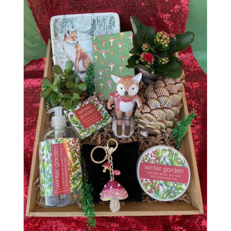 Enchanted Winter Woodland Gift Crate - Same Day Delivery