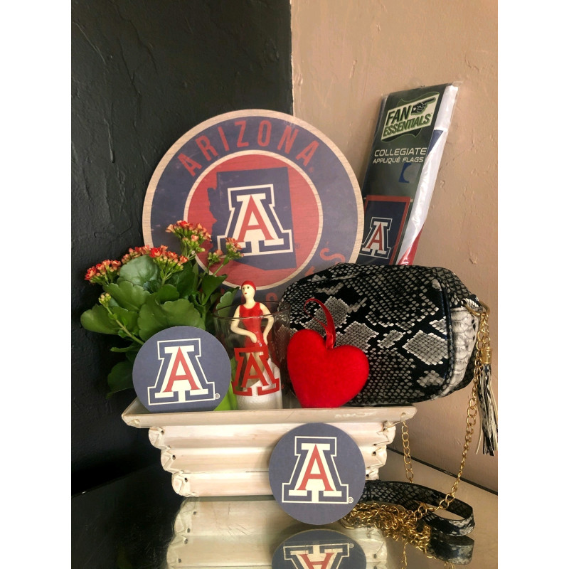 Lady Wildcat Fan Basket - Same Day Delivery